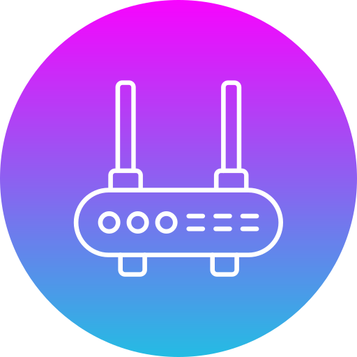 Router Generic gradient fill icon