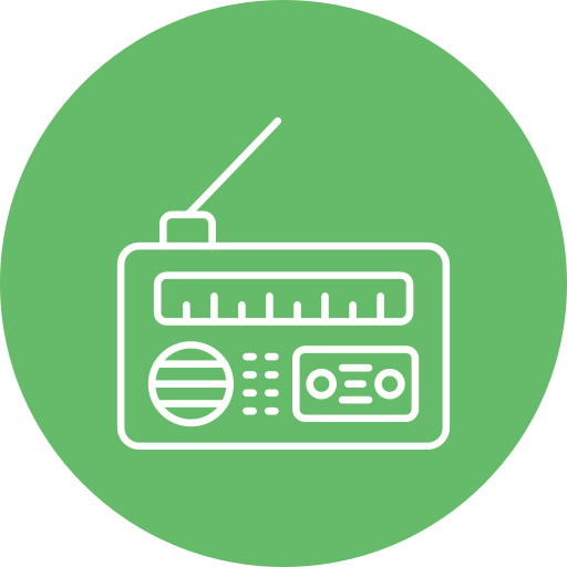 radio Generic color fill icono