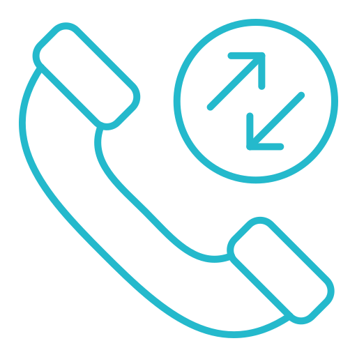 Call transfer Generic color outline icon