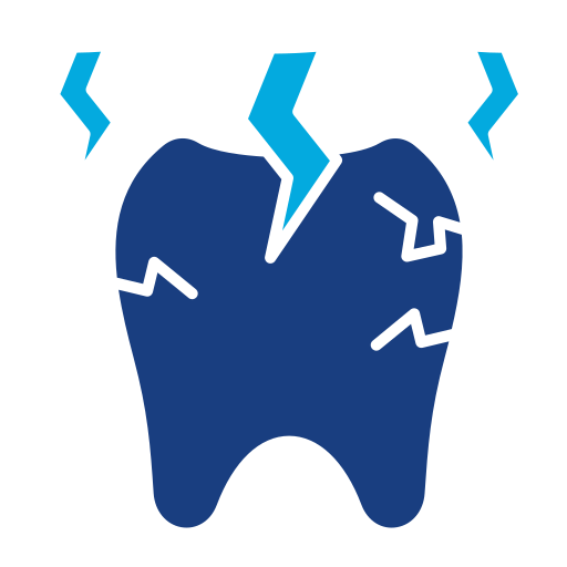 mal di denti Generic color fill icona