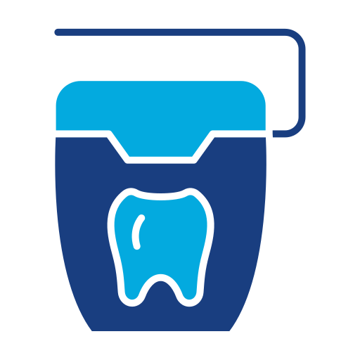 hilo dental Generic color fill icono