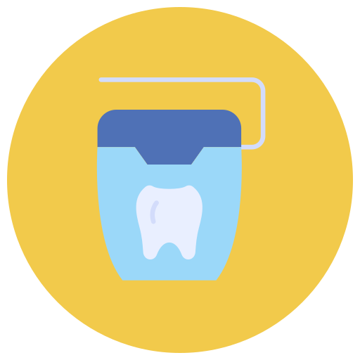 Dental floss Generic color fill icon