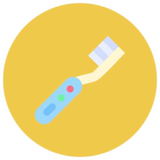 elektrische zahnbürste Generic color fill icon