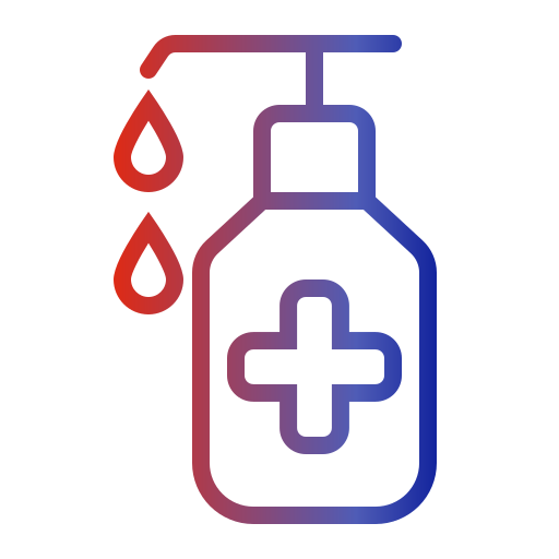 Hand sanitizer Generic gradient outline icon