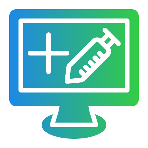 Online pharmacy Generic gradient fill icon