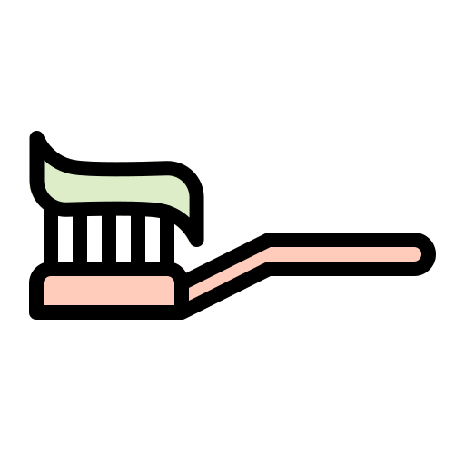 zahnbürste Generic color lineal-color icon