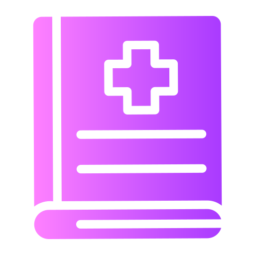 Medical book Generic gradient fill icon