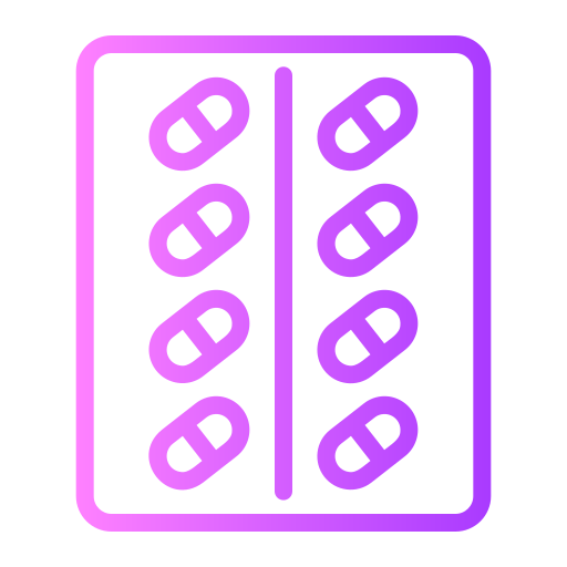 Pill Generic gradient outline icon