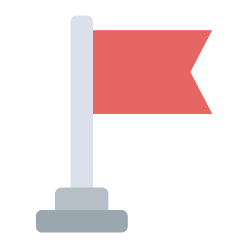 国旗 Generic color fill icon