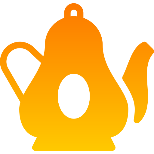 Teapot Generic gradient fill icon