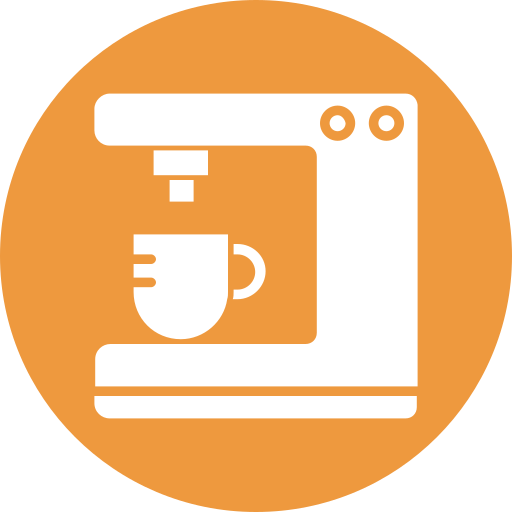 Coffee maker Generic color fill icon