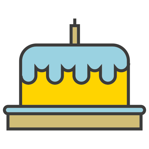 Cake Generic color lineal-color icon