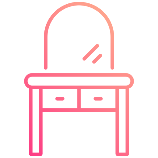 Dressing table Generic gradient outline icon