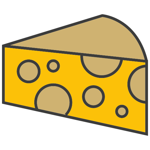 チーズ Generic color lineal-color icon