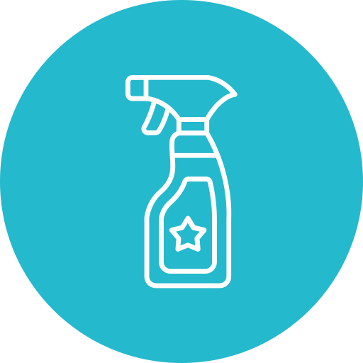 Cleaning Generic color fill icon