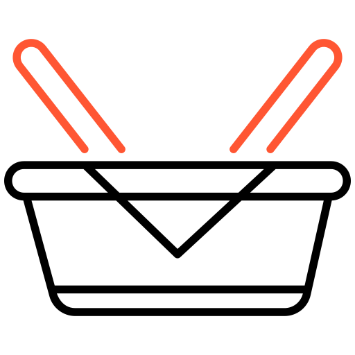cesta de picnic Generic color outline icono