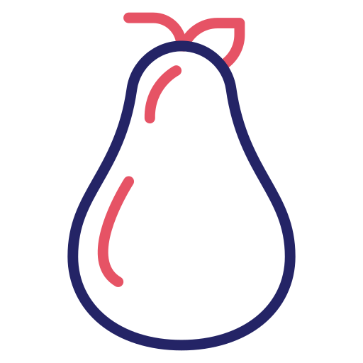 pera Generic color outline icono
