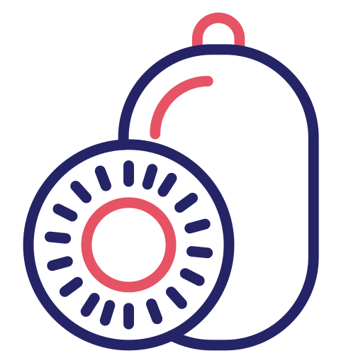 kiwi Generic color outline icono