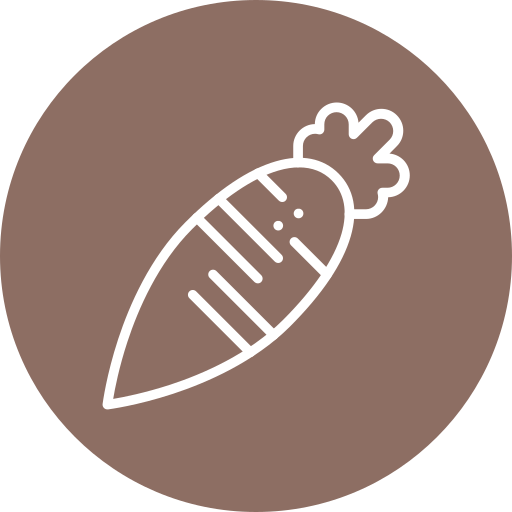 Carrot Generic color fill icon