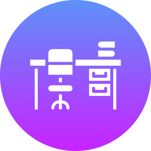 勉強机 Generic gradient fill icon