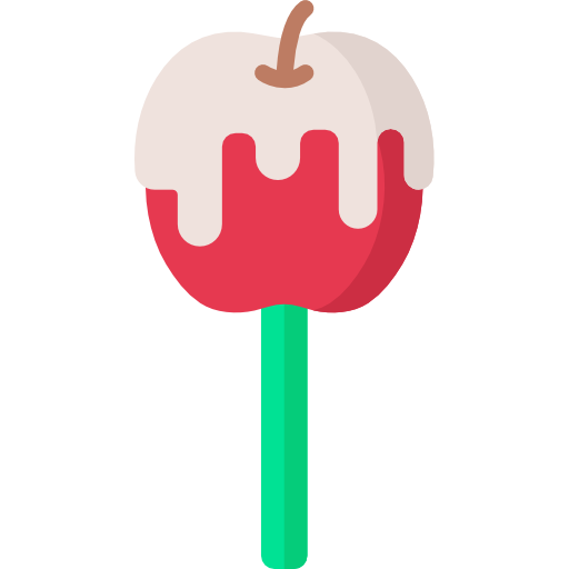 manzana caramelizada Special Flat icono