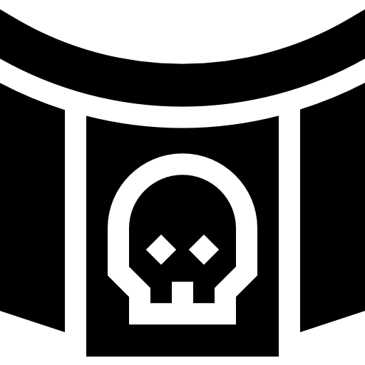 guirnalda Basic Straight Filled icono