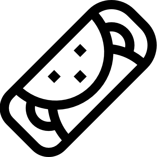 Enchilada Basic Straight Lineal icon