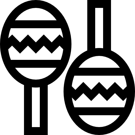 マラカス Basic Straight Lineal icon