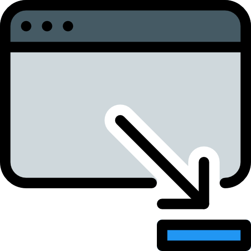 navegador Pixel Perfect Lineal Color icono