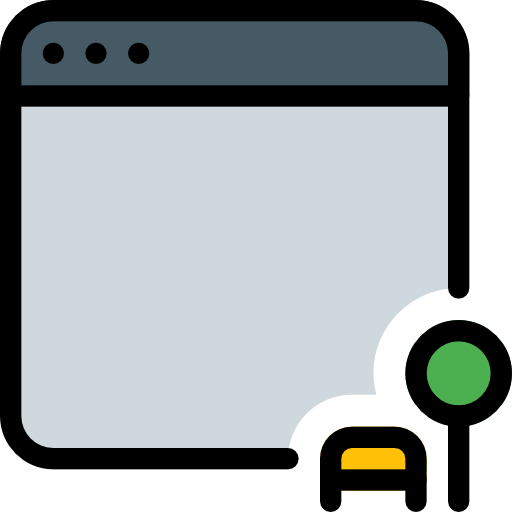 navegador Pixel Perfect Lineal Color icono