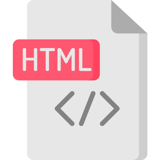 html Special Flat icon