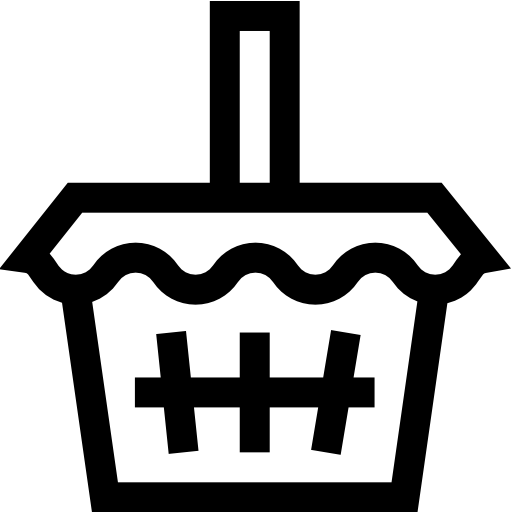 バスケット Basic Straight Lineal icon