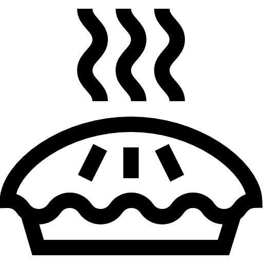 tarta Basic Straight Lineal icono