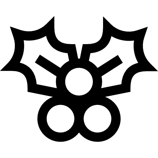 Mistletoe Basic Straight Lineal icon
