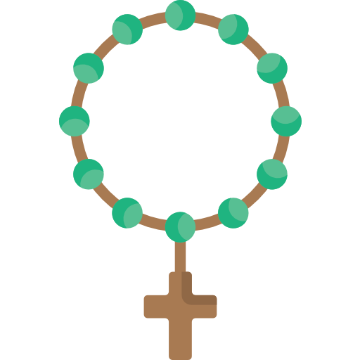 Rosary Special Flat icon