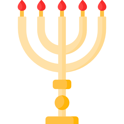 menorah Special Flat icono