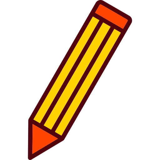 鉛筆 Generic color lineal-color icon