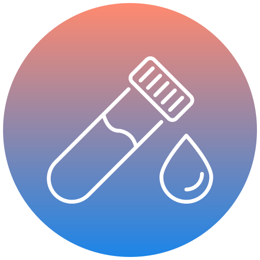 Blood test Generic gradient fill icon