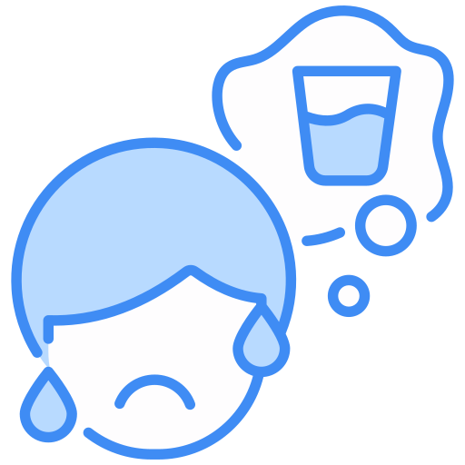 Dehydration Generic color lineal-color icon