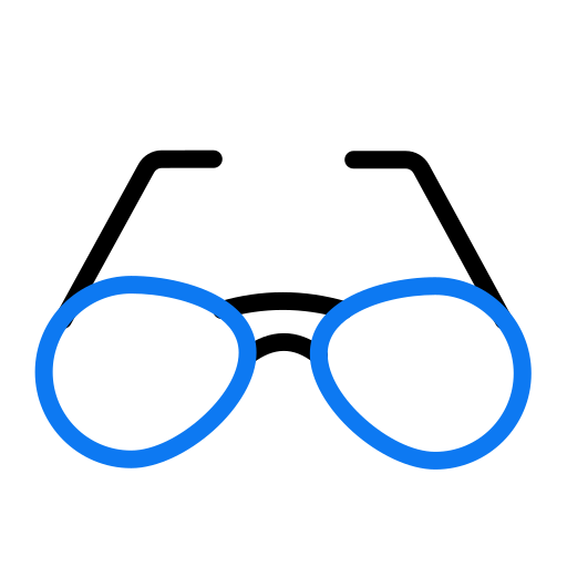 眼鏡 Generic color outline icon