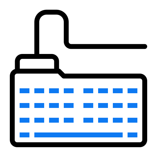 건반 Generic color outline icon
