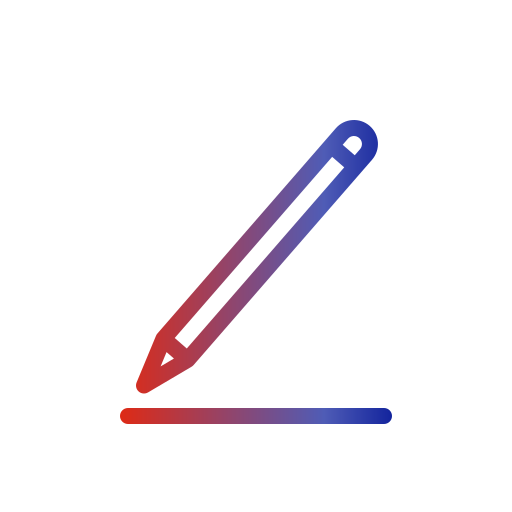 bleistift Generic gradient outline icon
