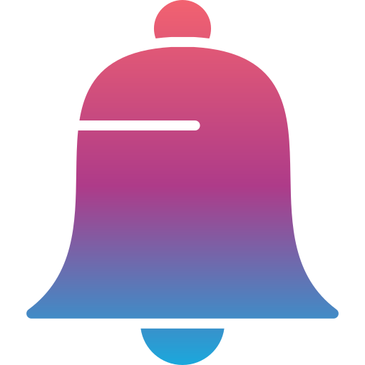 campana Generic gradient fill icona