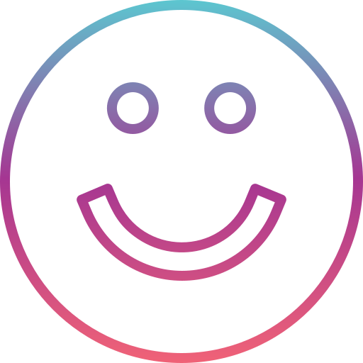 Smile Generic gradient outline icon