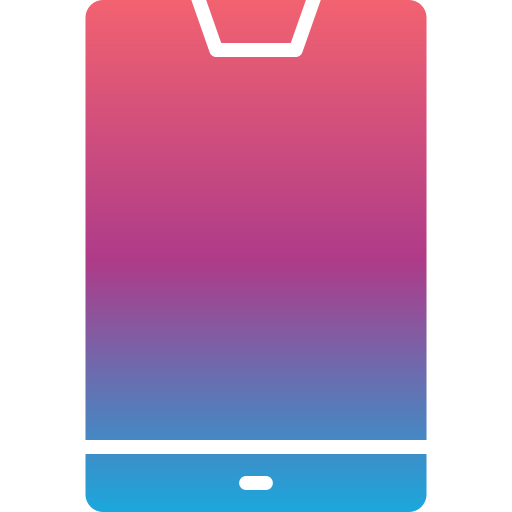 telefon Generic gradient fill ikona