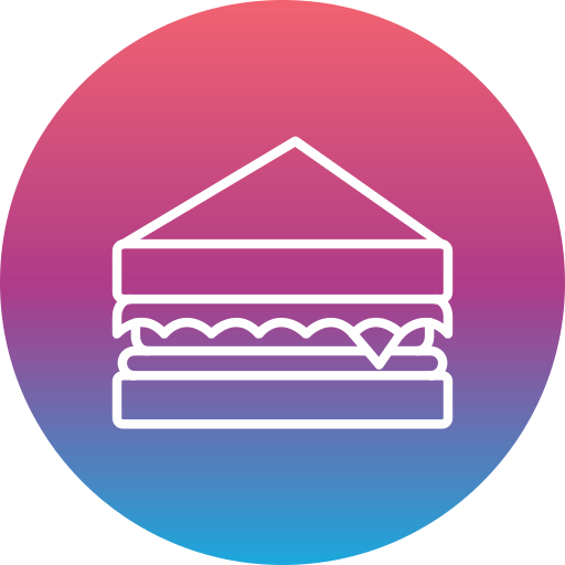 Sandwich Generic gradient fill icon
