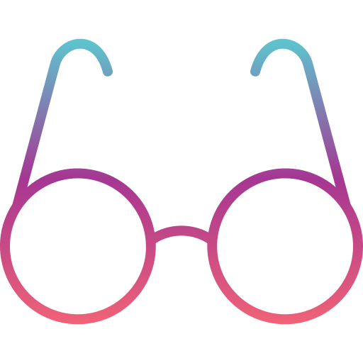 Óculos Generic gradient outline Ícone
