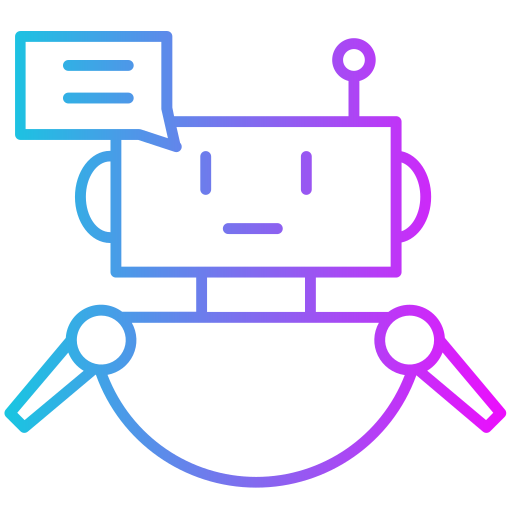 チャットボット Generic gradient outline icon