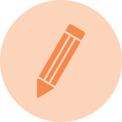 연필 Generic color fill icon