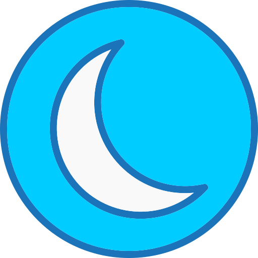 Night mode Generic color lineal-color icon